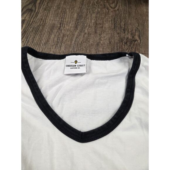 EMERSON STREET Sleep Shirt Cotton SS Pajama One Size OSFA Nurses Nursing - Picture 3 of 4